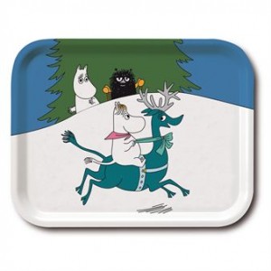 Snorkmaiden and the Reindeer tray