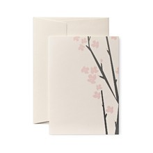 pleased to meet - Cherry Blossom greeting card