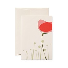 pleased to meet - Poppy greeting card