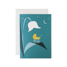 pleased to meet - New Arrival Night birth card