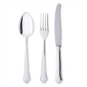 Ingrid giftbox silver plated cutlery12 pieces