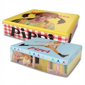 Pippi metal box 2-pack