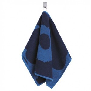 마리메꼬 Unikko towel dark blue