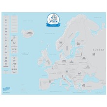 Luckies - Scratch Map Europa