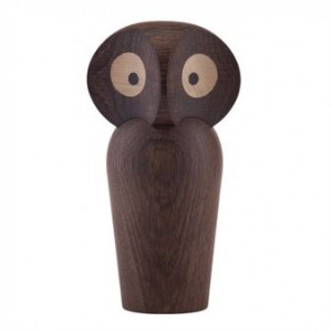 Owl wooden figure