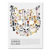 Pop Chart Lab - The Field Guide to Famous Felines