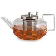Jenaer Glas - Tea pot with stainless steel lid