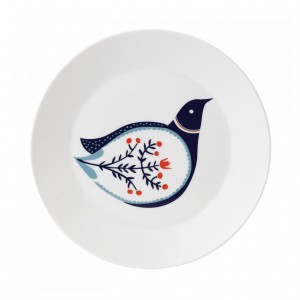 로얄덜튼 Fable Accents Large Plate, Bird