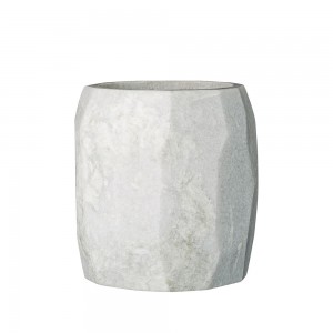 블루밍빌레 Marble Flower Pot, White