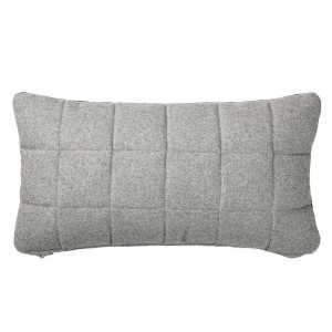 블루밍빌레 Quilted Cushion 60x30, Grey