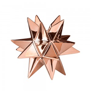 블루밍빌레 3-D Star Candlestick, Copper