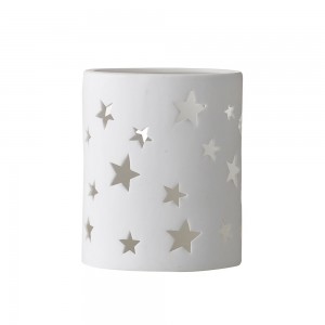 블루밍빌레 Stars Votive 12 cm, White