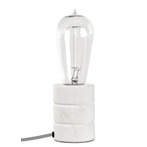 E27 T1 Table lamp - Marble - Without bulb