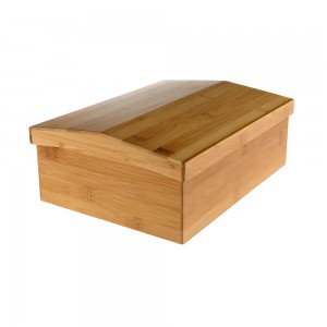 알레시 Cabin Storage Box, Bamboo