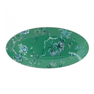 웨지우드 제스퍼 콘란 Jasper Conran Chinoiserie Green Oval Platter 45cm