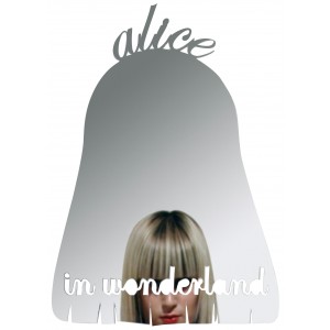 도메스틱 Alice in wonderland Mirror Sticker