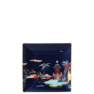 웨지우드 원더러스트 Wonderlust Blue Pagoda Tray 14.5cm