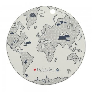 The world placemat