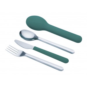 GoEat Set - / 3 pieces of cutlery + Carry case