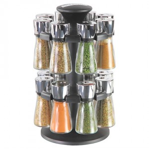 콜앤메이슨 Hudson 16 Jar Filled Spice Carousel