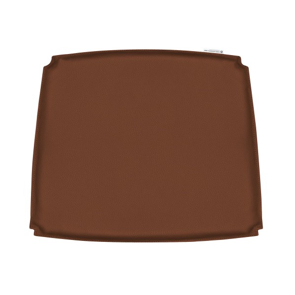 칼한센 Seat cushion for ch26 armchair, brown leather (loke 7748)