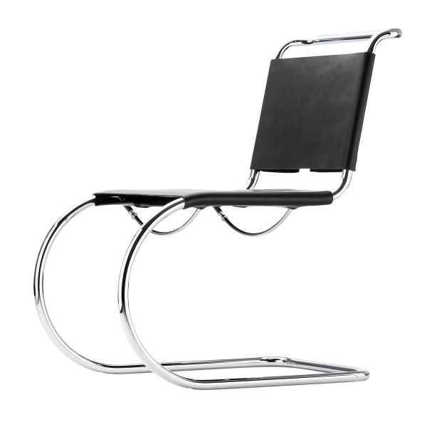 토넷 S 533 L Chair, chrome / butt leather